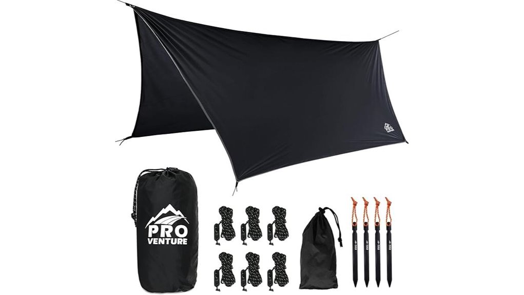 12x9 waterproof hammock tarp