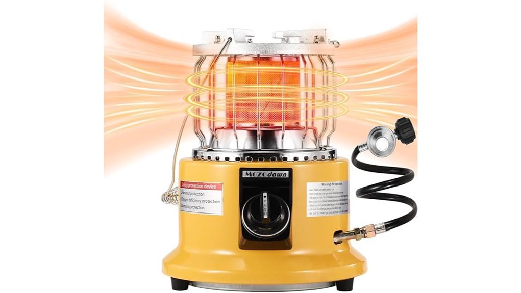 13000 btu propane heater