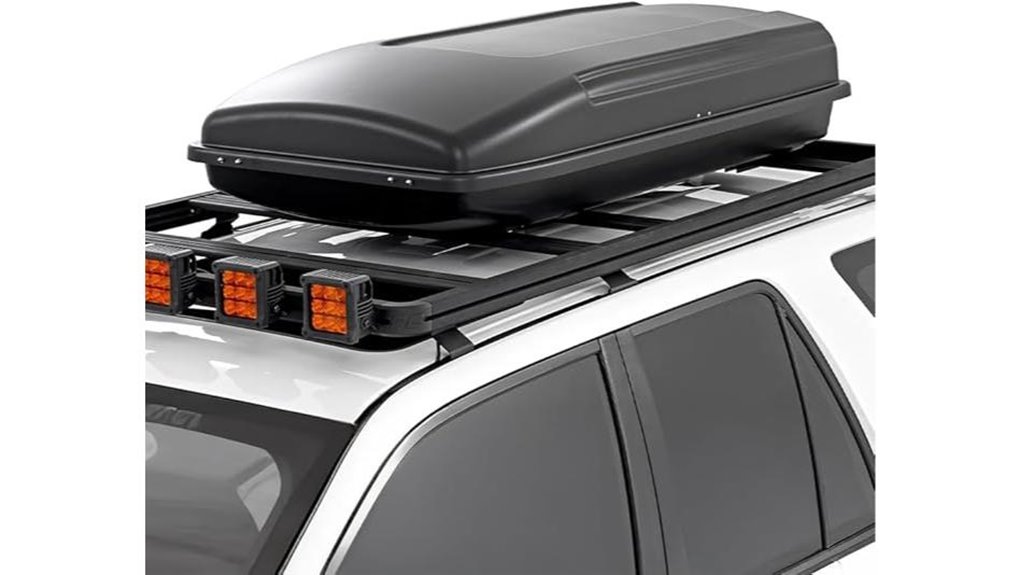 14 5 cuft lockable rooftop box