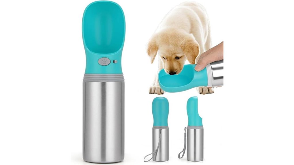 14oz dog water bottle