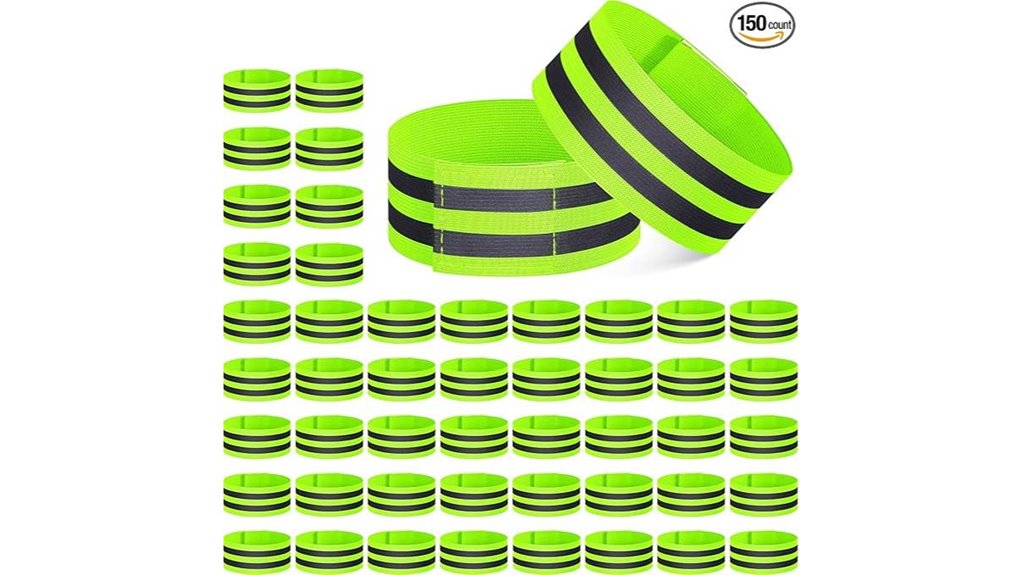 150 reflective arm bands