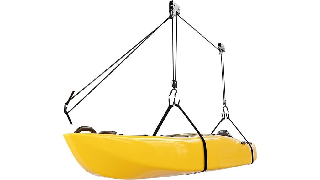 150lb ceiling kayak hoist