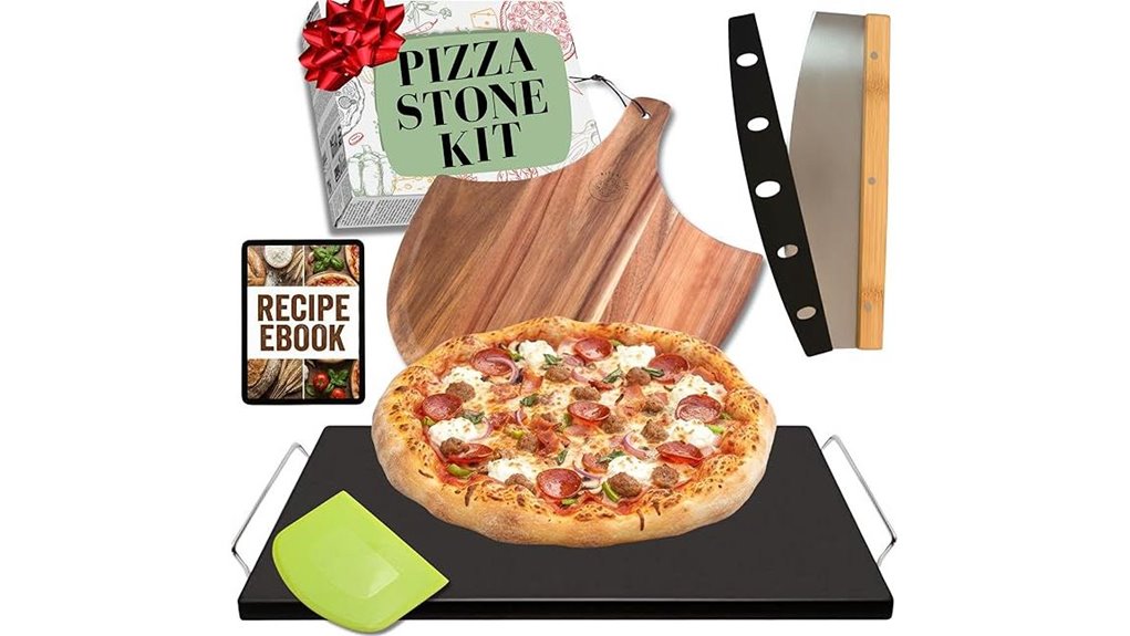 15 inch non stick ceramic stone