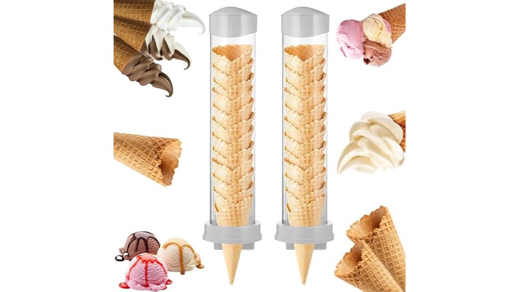 16 inch wall mounted cone dispenser