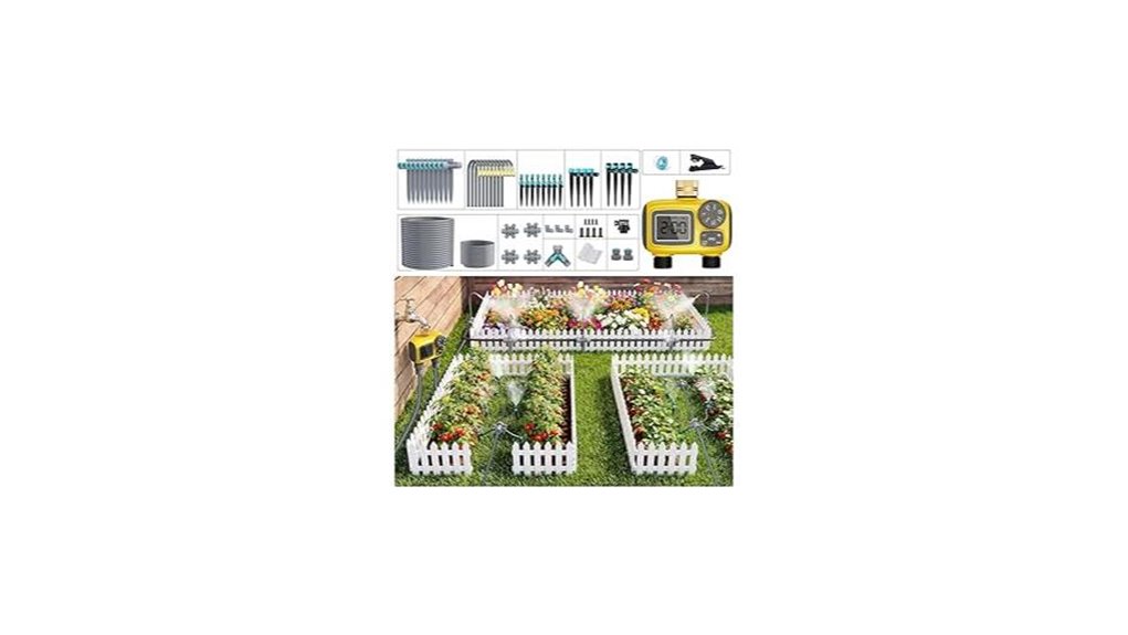 172ft 2 zone drip irrigation