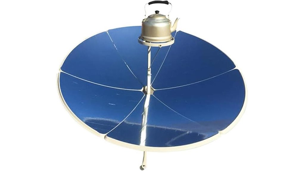 1800w portable solar parabolic