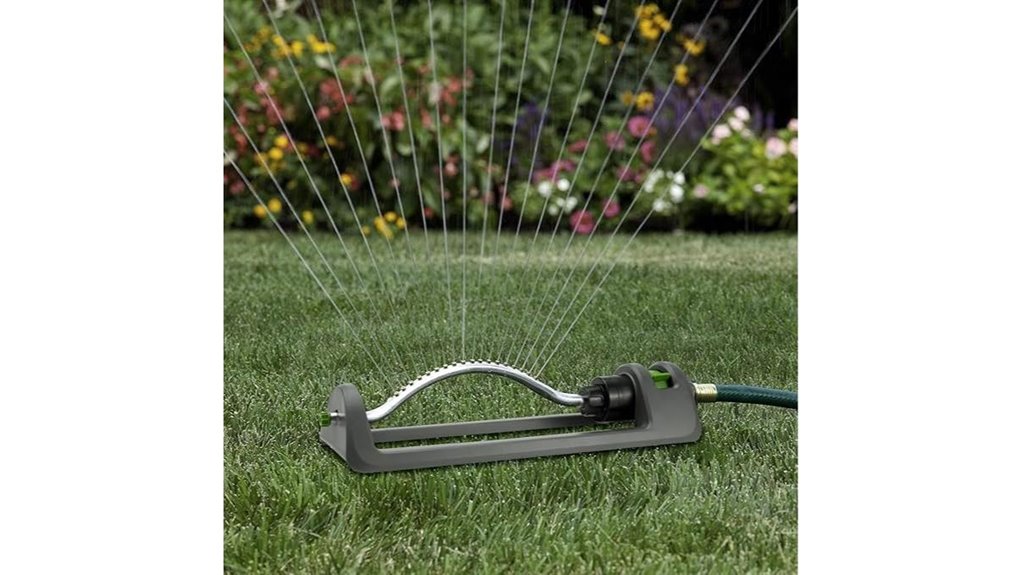18 hole oscillating brass sprinkler