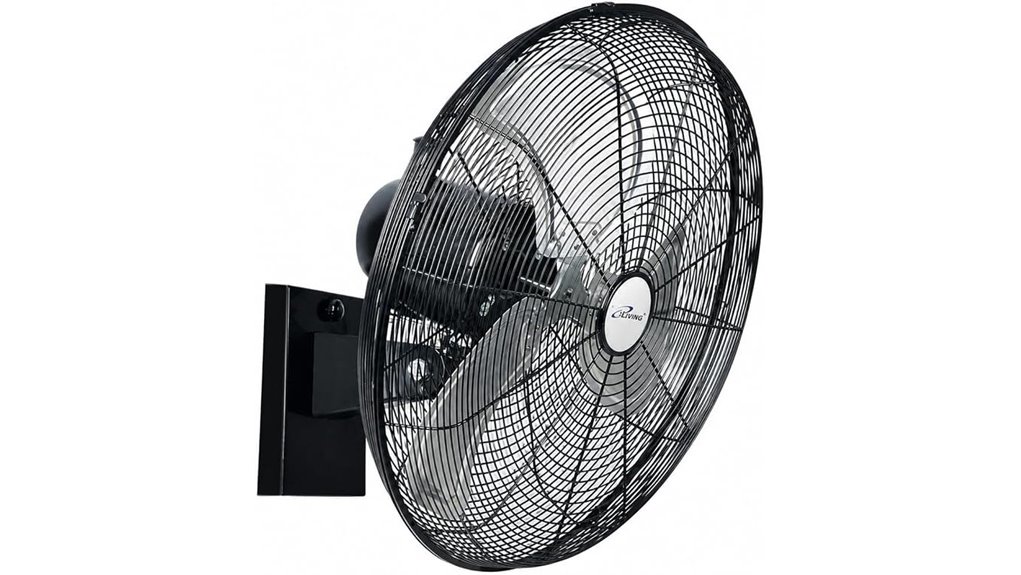 18 inch 4150cfm oscillating fan