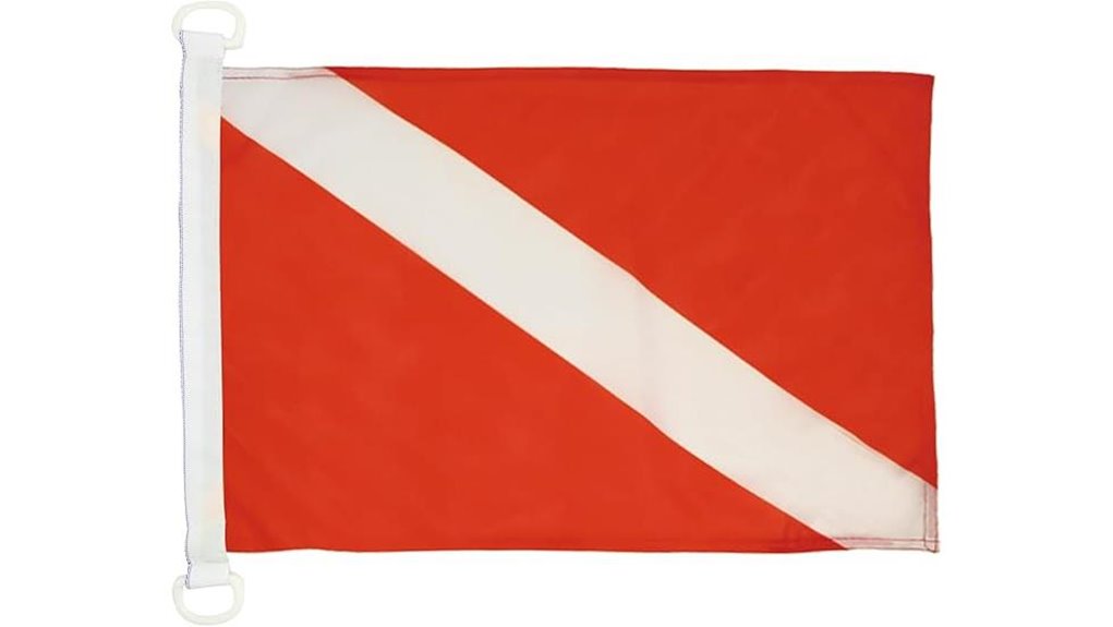18x12 nautical scuba flag