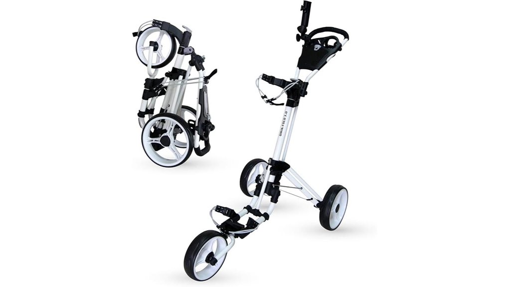 1 second fold aluminum cart
