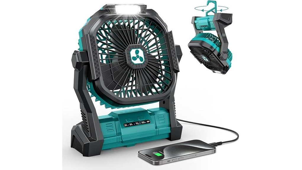 20000mah portable fan lantern