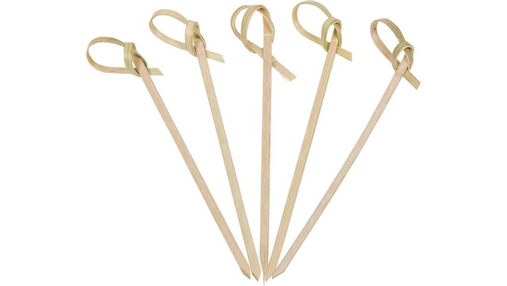 200 count bamboo flower knots