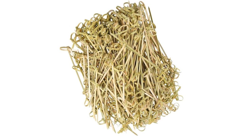 200 natural bamboo picks
