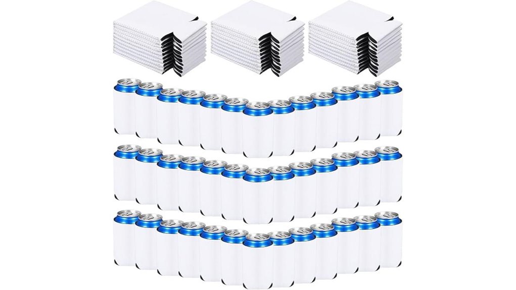 200 pack neoprene beer sleeves
