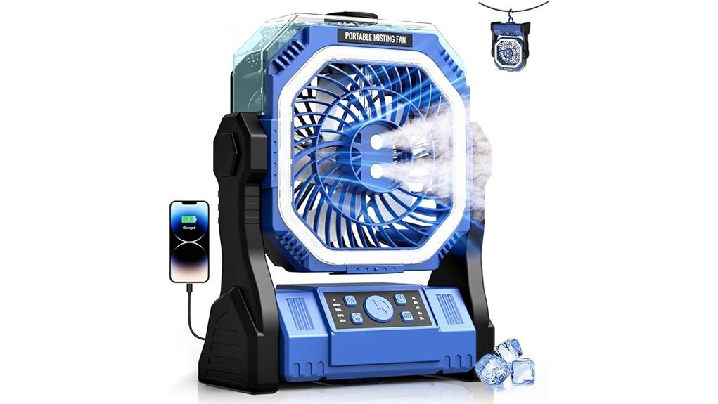 20k mah misting fan