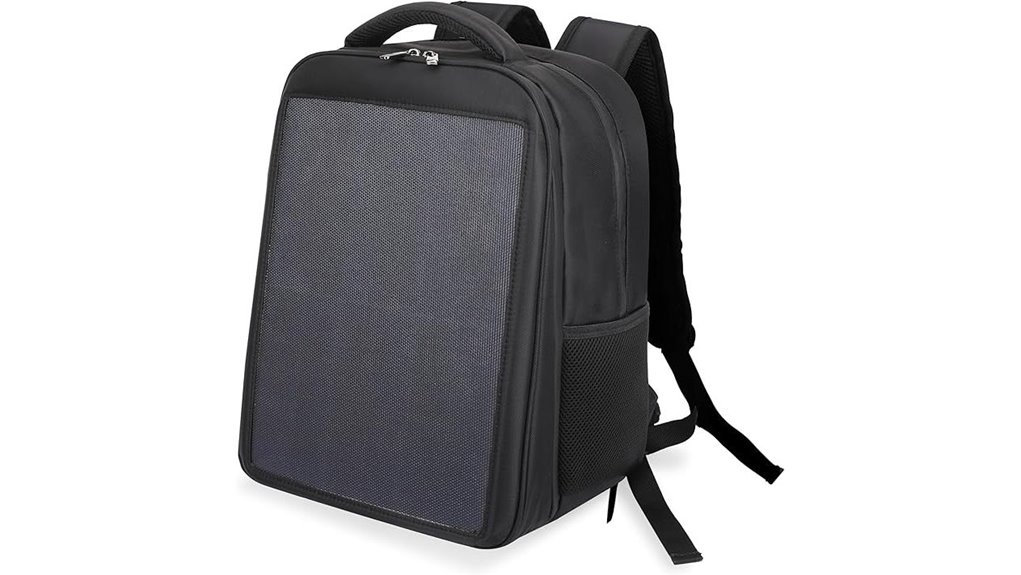 20w solar backpack usb c