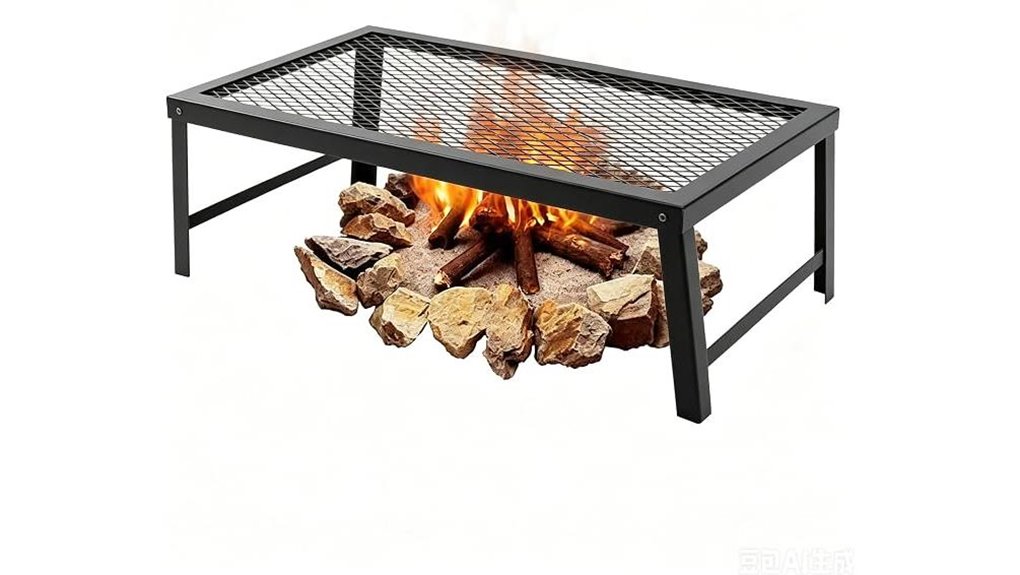 21 7 inch portable mesh grill