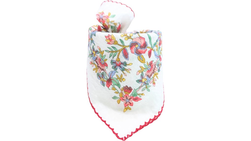 21 soft floral bandanas