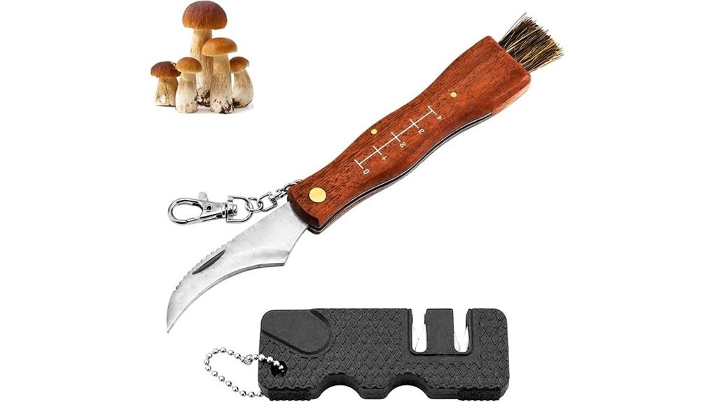 21cm mushroom knife set