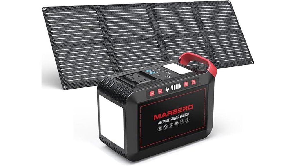237wh portable 60w solar