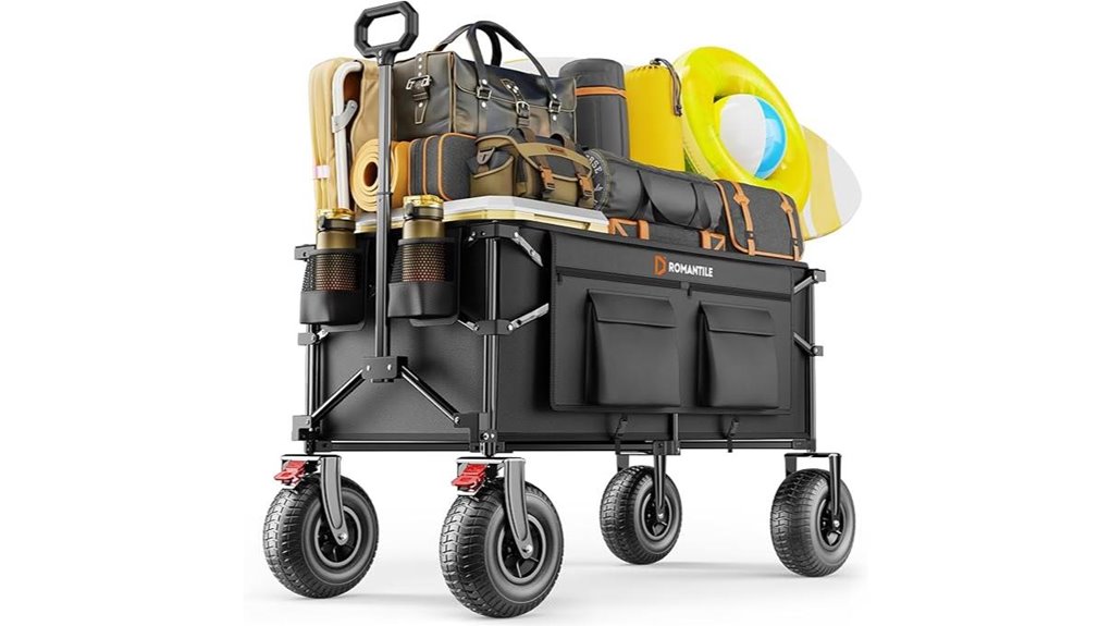 240l puncture resistant beach wagon