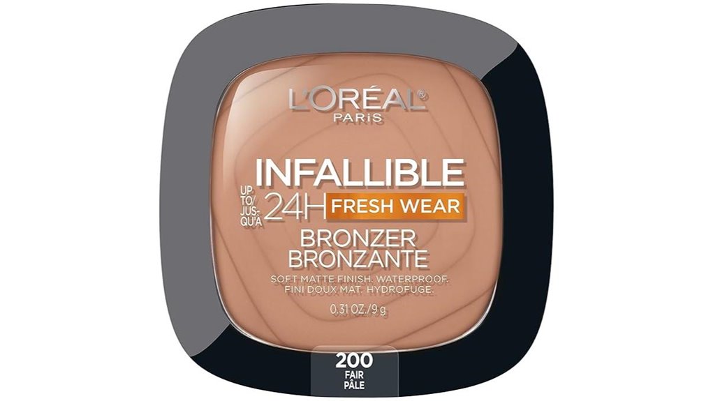 24 hour l oreal matte bronzer