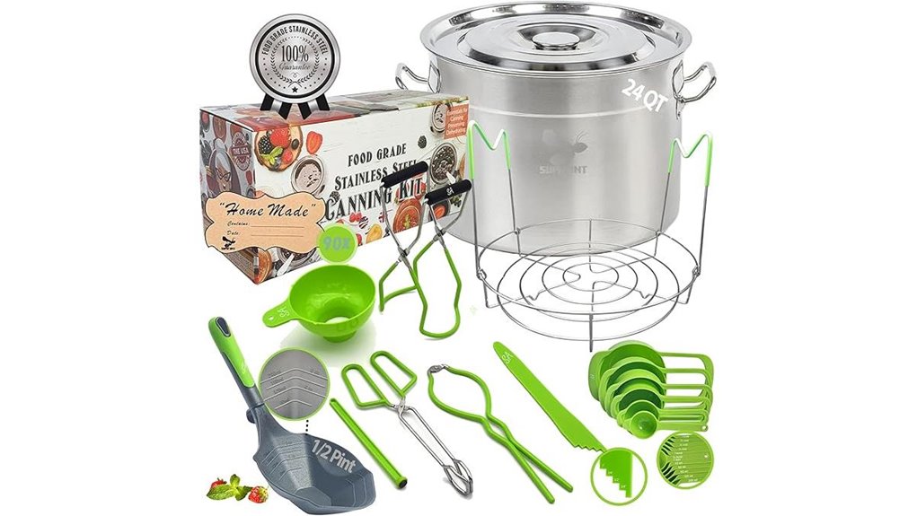 24 quart stainless canning kit