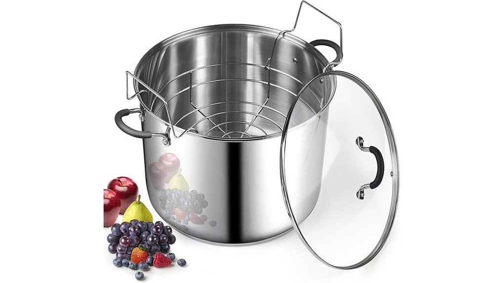 24 quart stainless stockpot