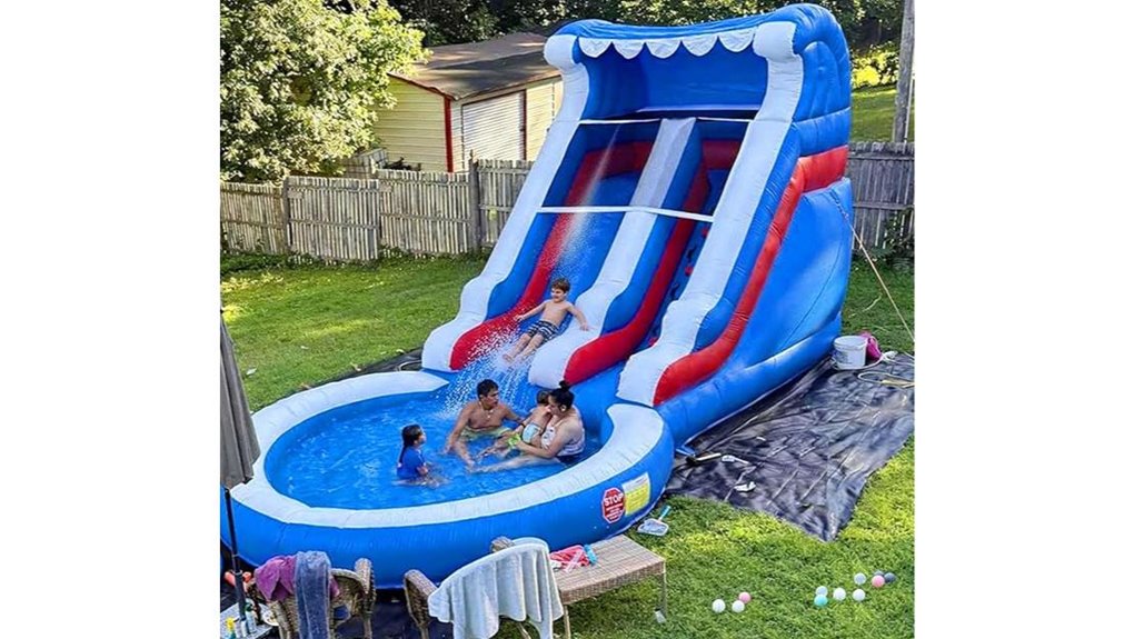 24ft pvc all purpose slide