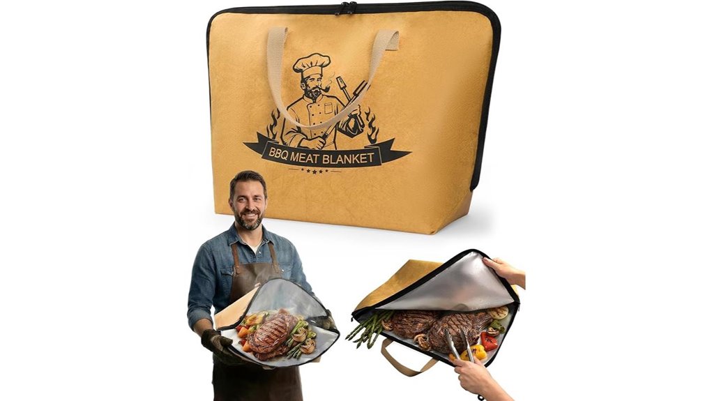 24in reusable bbq resting