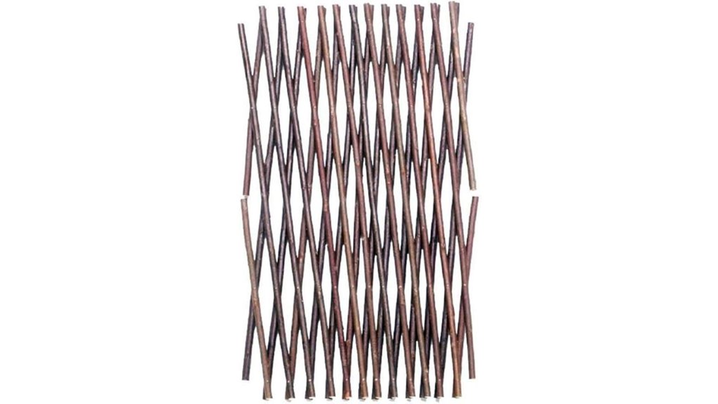24x72 willow trellis fence