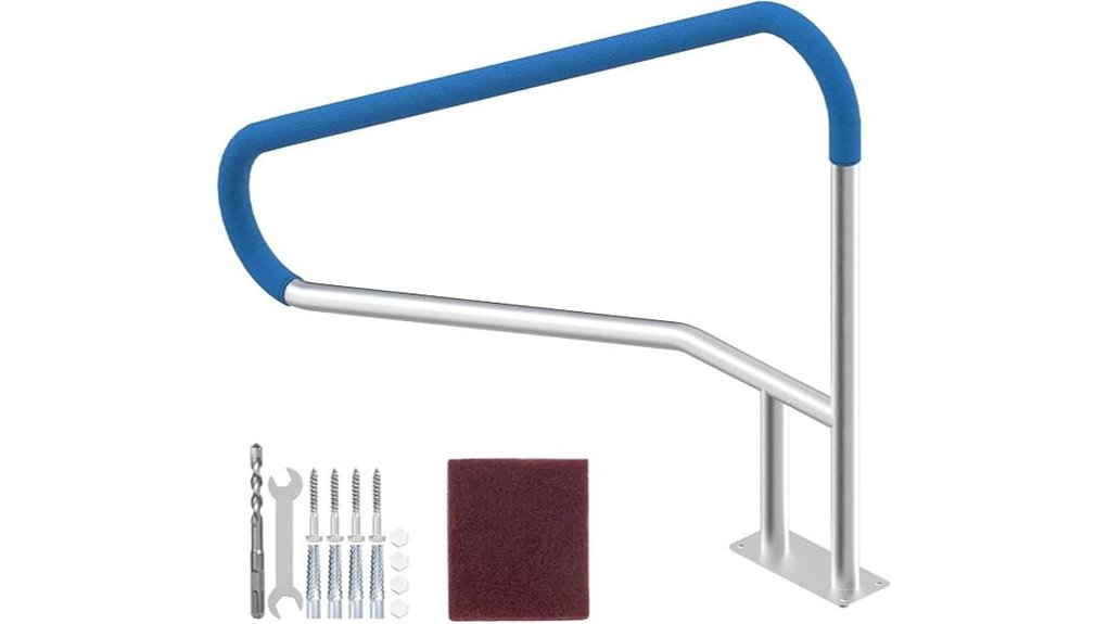 250lb stainless 54x36 handrail