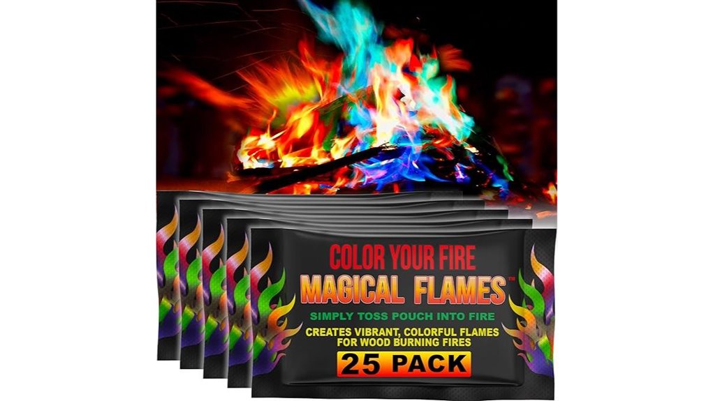 25 magical flame colors