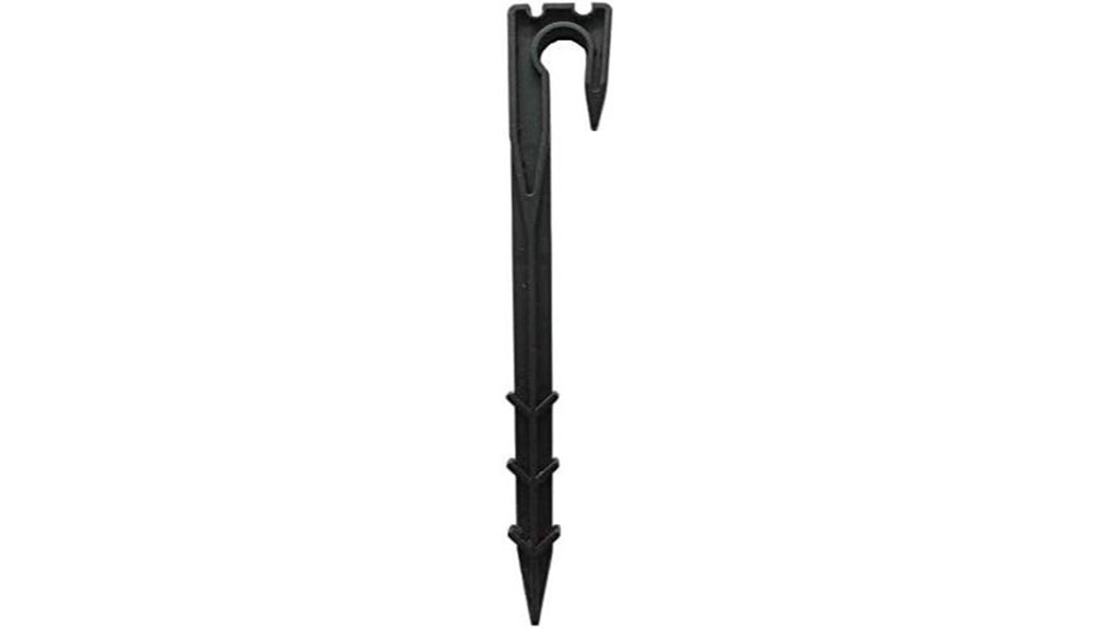 28 pack black soaker stakes