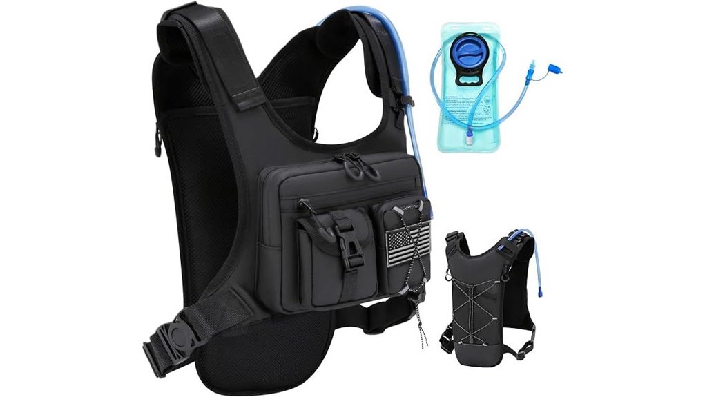 2 0l hydration vest backpack