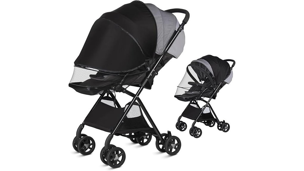 2 in 1 upf50 baby net