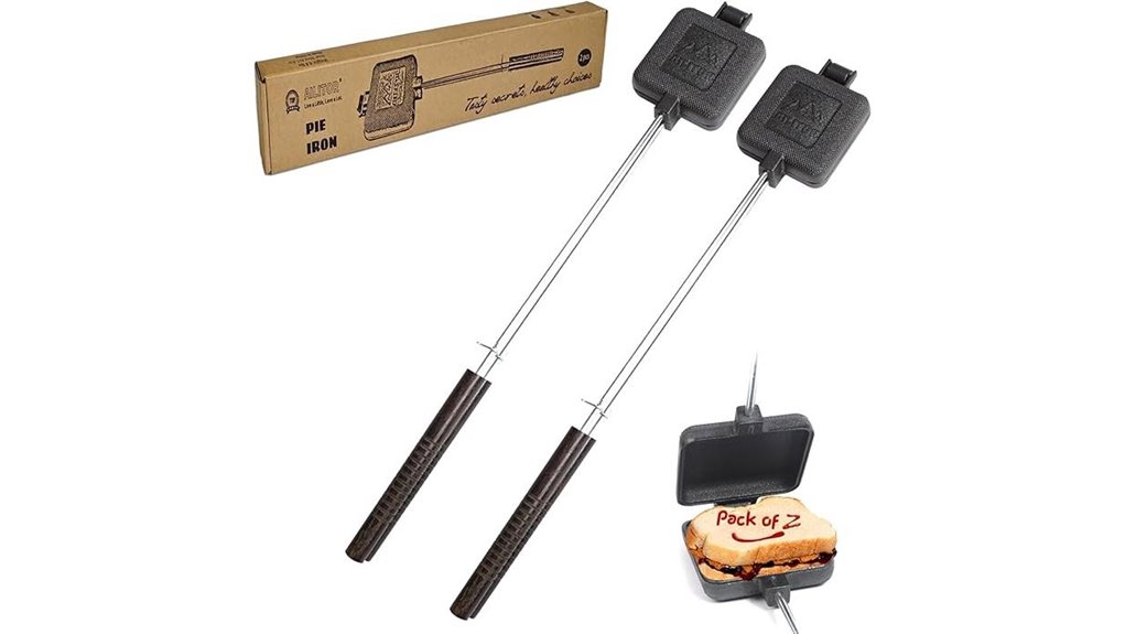 2 pack camp pie cookers