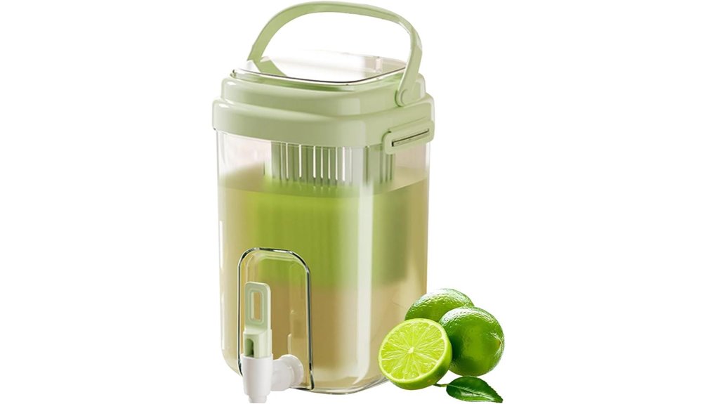 2l bpa free water infuser