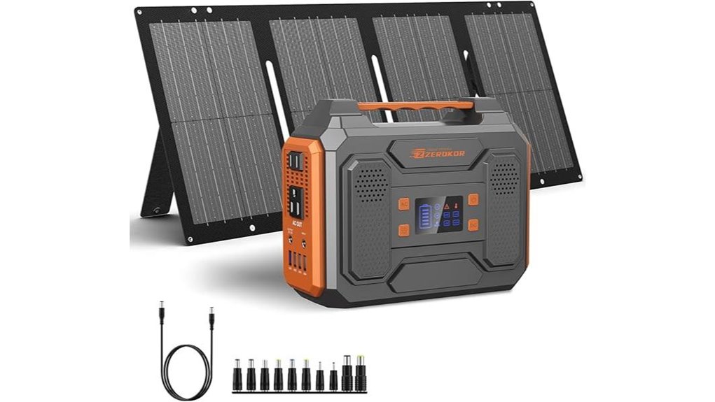 300w generator foldable panel