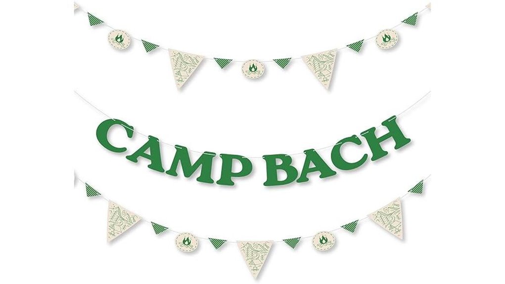 30ft garland 36 pennants