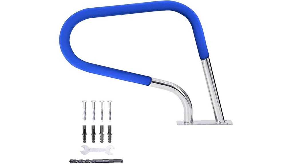 30x22 stainlesssteel bluegrip handrail