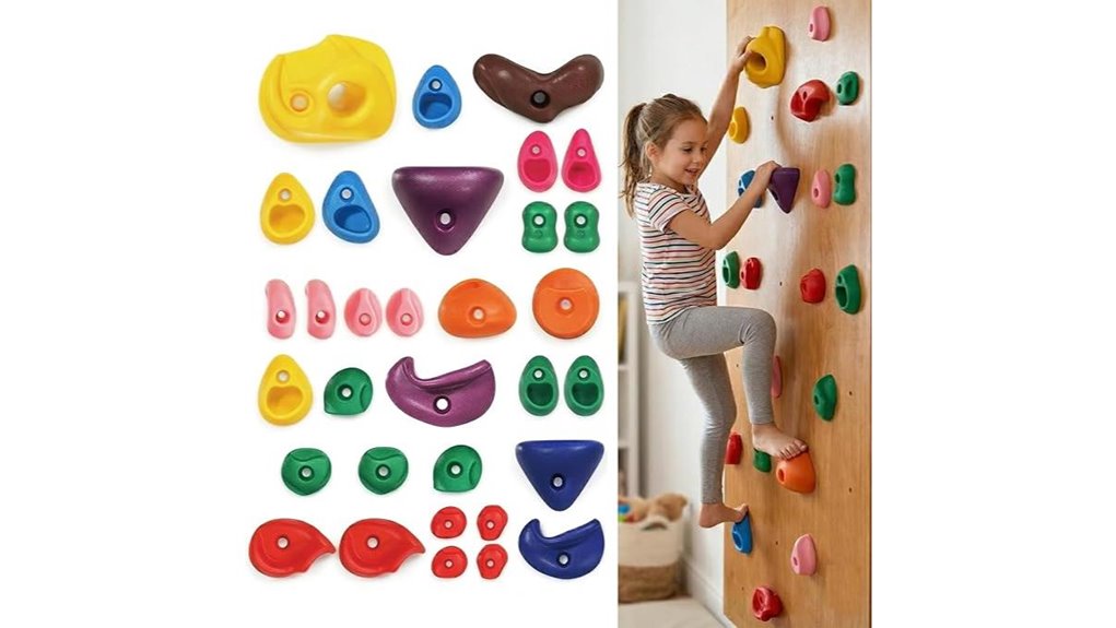 32 piece multicolor kids holds
