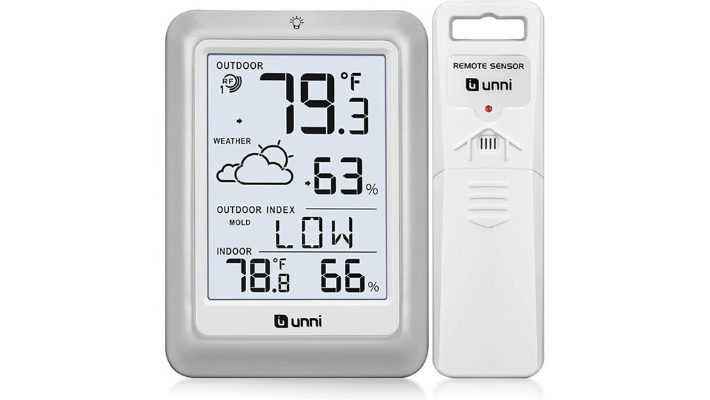 330ft wireless weather station