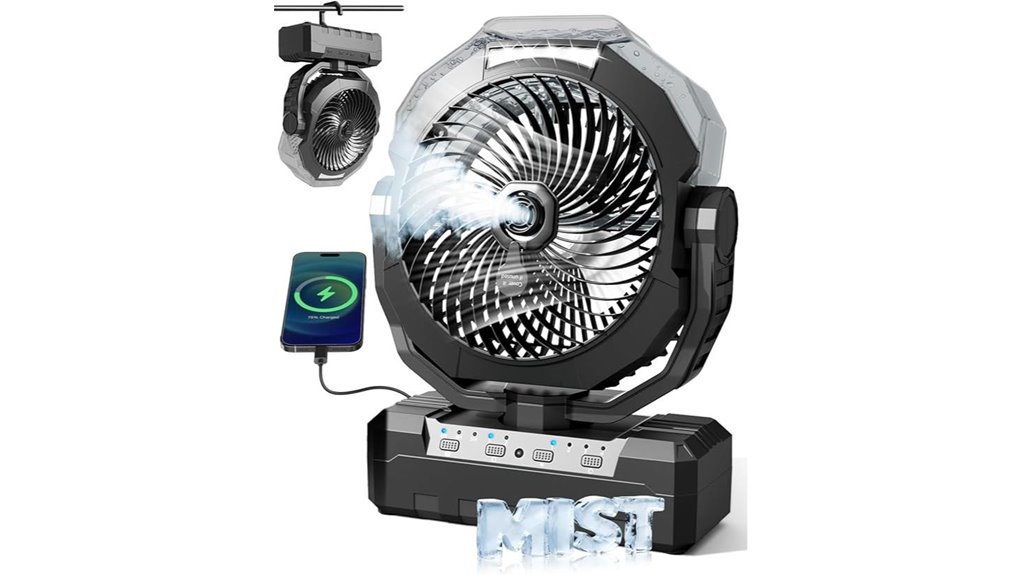 36000mah mist fan 460ml
