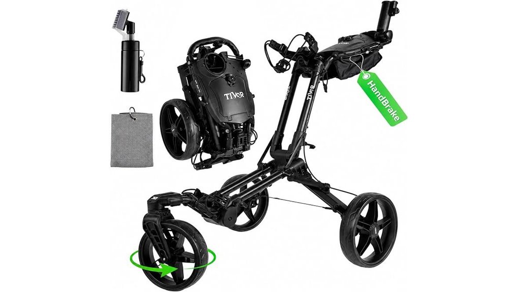 360 front wheel golf cart