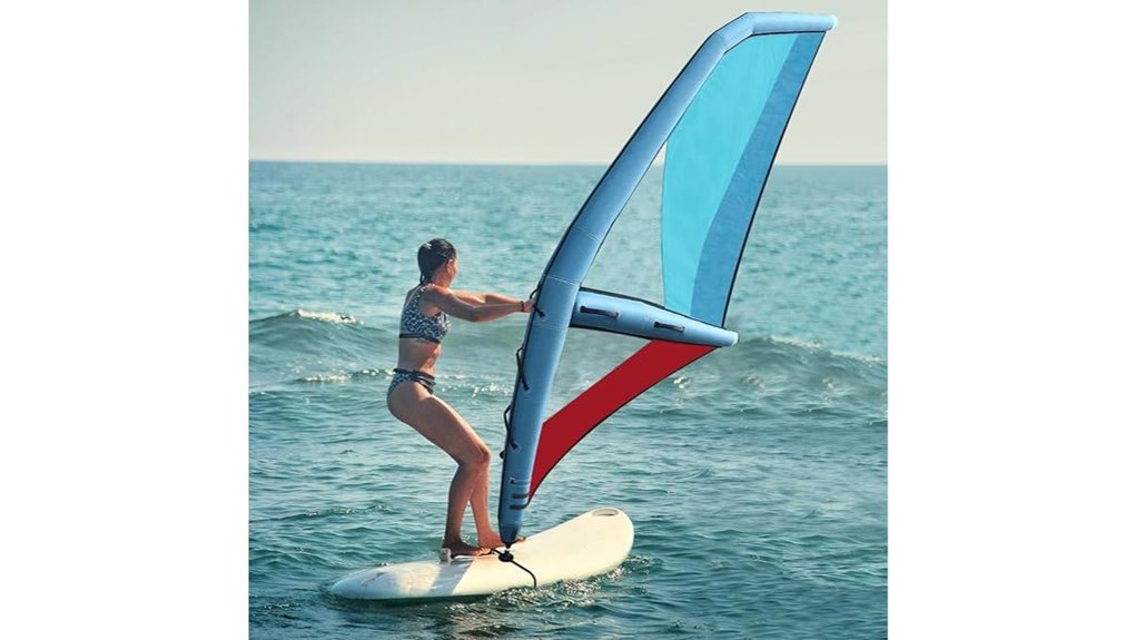 360 rotating inflatable sailboard