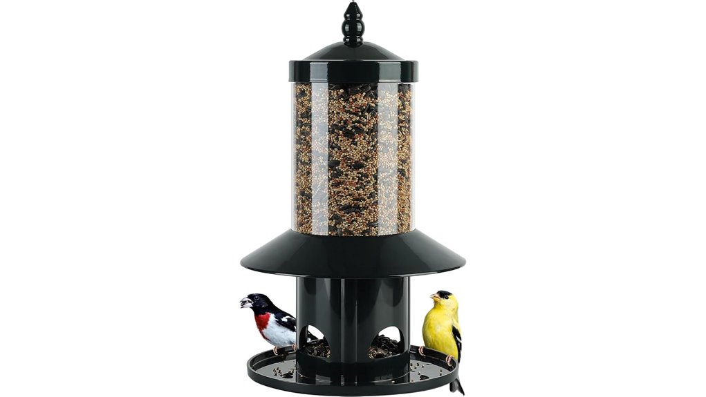 360 squirrel proof feeding tray