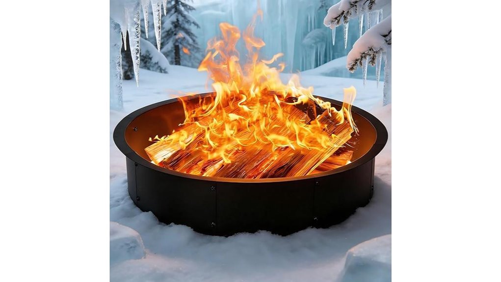 36 inch smokeless steel ring