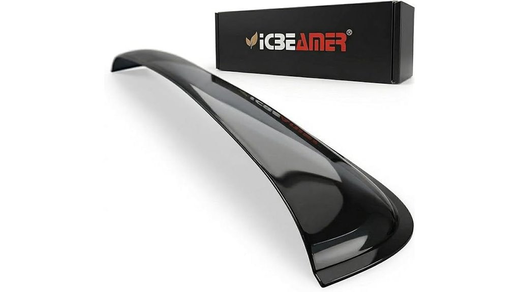 36 inch tinted universal deflector