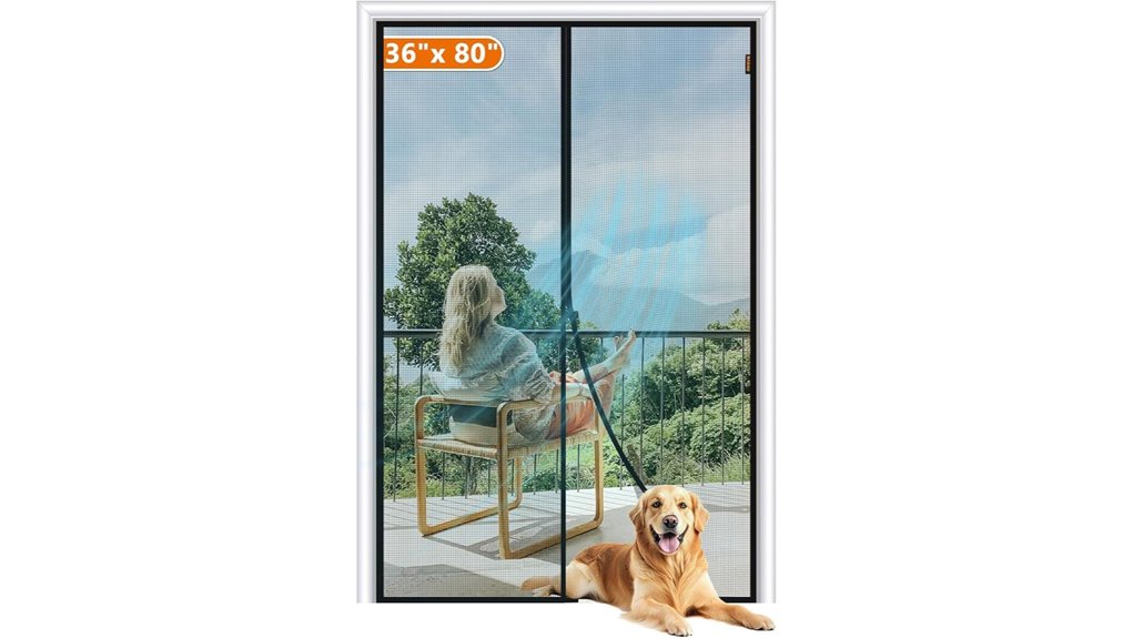 36x80 magnetic fiberglass door